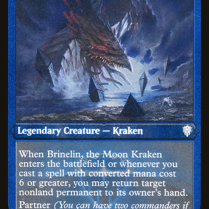 Brinelin, the Moon Kraken [Commander Legends] Etched Foil