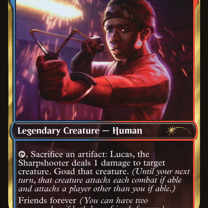 Bjorna, Nightfall Alchemist - Lucas, the Sharpshooter  [Secret Lair Drop]