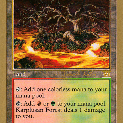 Karplusan Forest [World Championship Decks 2000]