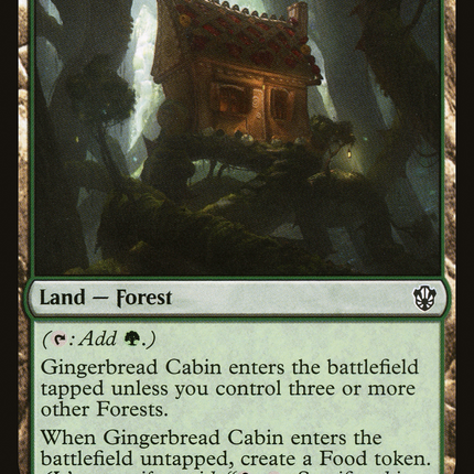 Gingerbread Cabin [Commander 2021]