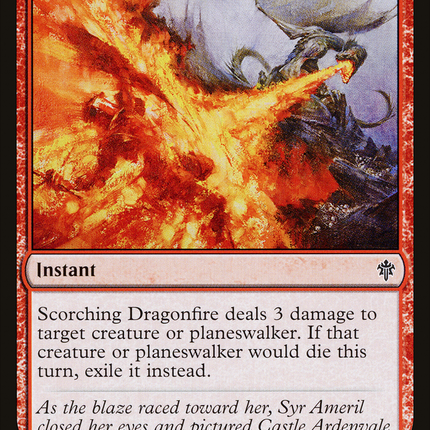 Scorching Dragonfire [Throne of Eldraine]