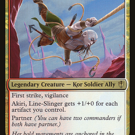 Akiri, Line-Slinger [Commander 2016] Foil