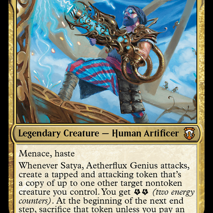 Satya, Aetherflux Genius [Modern Horizons 3 Commander] Foil