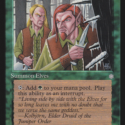 Fyndhorn Elves [Ice Age]