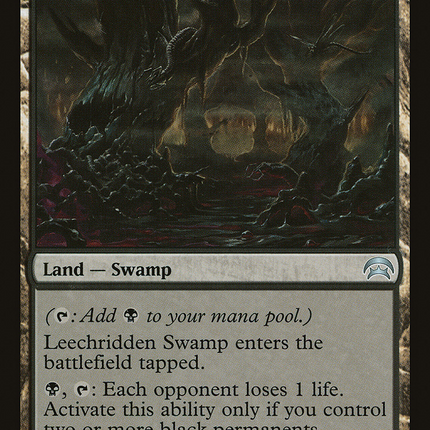 Leechridden Swamp [Planechase]