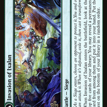 Invasion of Ixalan // Belligerent Regisaur [March of the Machine Promos] Prerelease Foil