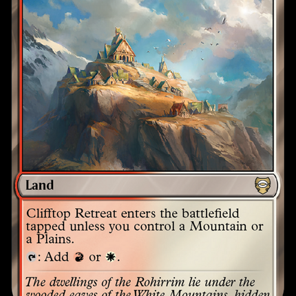 Clifftop Retreat [Tales of Middle-earth Commander]