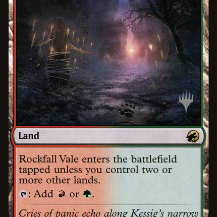 Rockfall Vale [Innistrad: Midnight Hunt Promos]