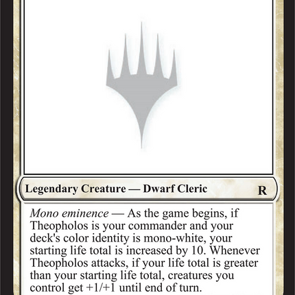 Theopholos, Order Acolyte [Unknown Event]