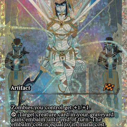 Cursecloth Wrapping (Showcase) (Fracture Foil) [Aetherdrift]