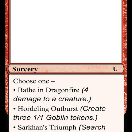 Tarkir Charm [Unknown Event]