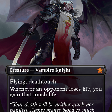 Bloodthirsty Conqueror (Borderless) [Foundations] Foil