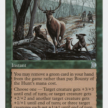 Bounty of the Hunt [Deckmasters]
