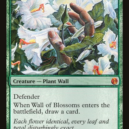 Wall of Blossoms [From the Vault: Twenty] Foil
