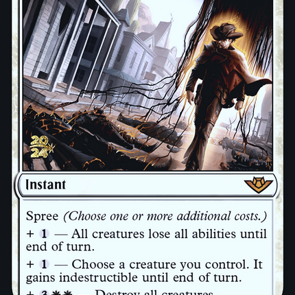 Final Showdown [Outlaws of Thunder Junction Promos] Prerelease Foil