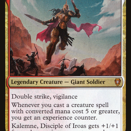 Kalemne, Disciple of Iroas [Commander Anthology Volume II] Foil