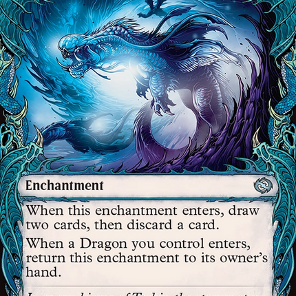 Roiling Dragonstorm (Showcase) [Tarkir: Dragonstorm] Foil