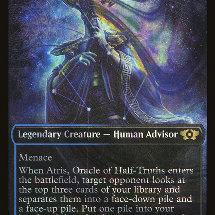 Atris, Oracle of Half-Truths (Showcase) [Multiverse Legends] Halo Foil