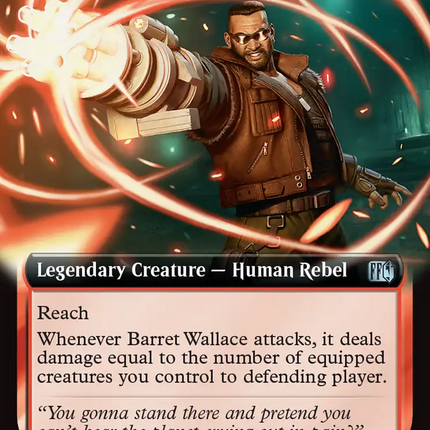 Barret Wallace (Extended Art) [FINAL FANTASY] Foil