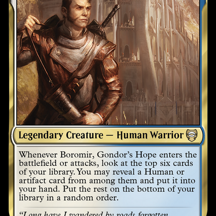 Boromir, Gondor's Hope [Tales of Middle-earth Commander]