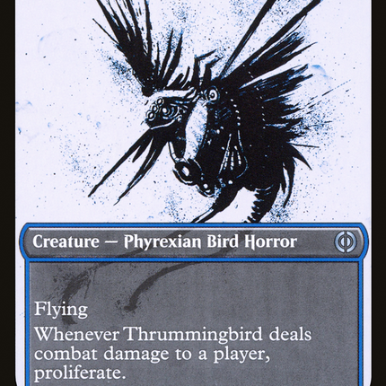 Thrummingbird (Showcase) [Phyrexia: All Will Be One]
