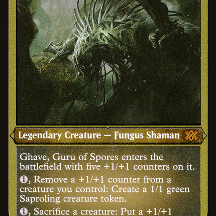 Ghave, Guru of Spores [Double Masters 2022] Etched Foil