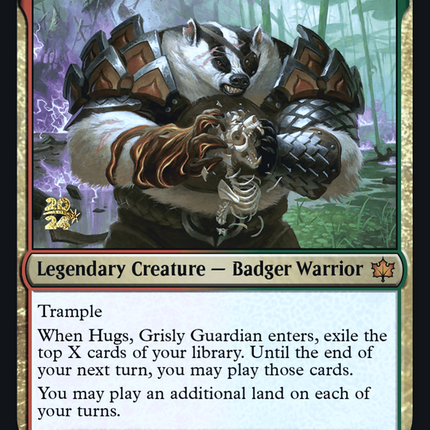 Hugs, Grisly Guardian [Bloomburrow Promos] Prerelease Foil
