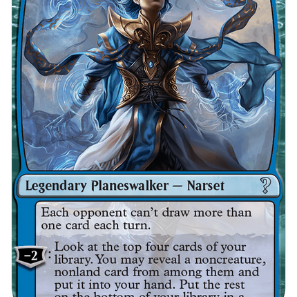 Narset, Parter of Veils [Mystery Booster 2]