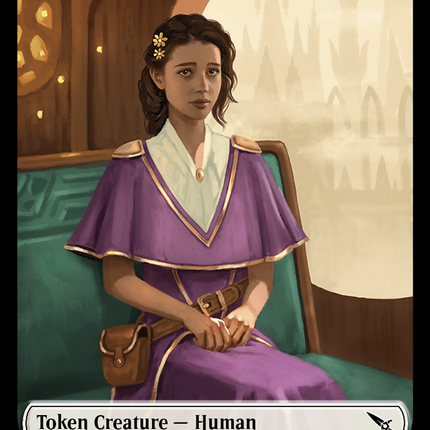 Human Token [Murders at Karlov Manor Tokens]
