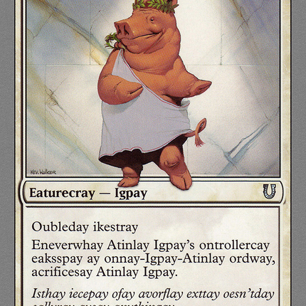 Atinlay Igpay [Unhinged]