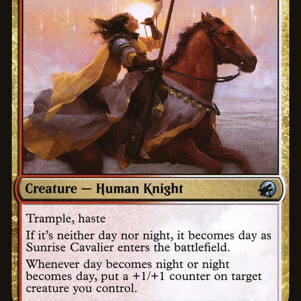 Sunrise Cavalier [Innistrad: Midnight Hunt]