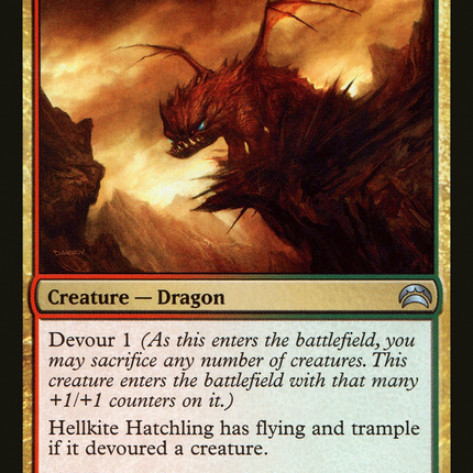 Hellkite Hatchling [Planechase 2012] Foil