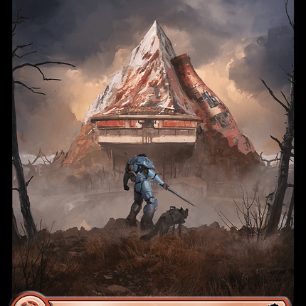 Mountain (851) [Fallout] Surge Foil