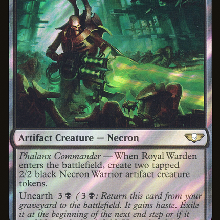 Royal Warden [Warhammer 40,000 Commander] Surge Foil