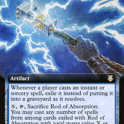 Rod of Absorption (Extended Art) [Forgotten Realms Commander]