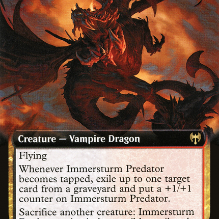 Immersturm Predator (Extended Art) [Kaldheim]