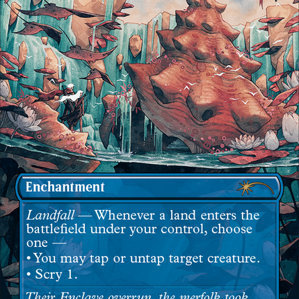 Retreat to Coralhelm (Borderless) [Secret Lair Drop]