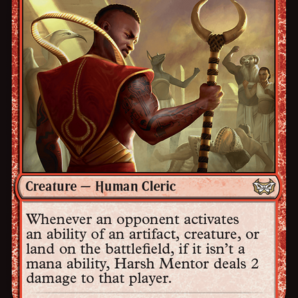 Harsh Mentor [Duskmourn: House of Horror Commander]