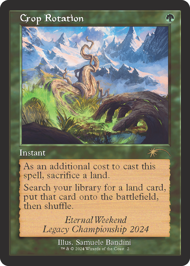 Crop Rotation (Retro) [Eternal Weekend] Foil – Dark Fox TCG