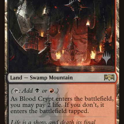 Blood Crypt [Ravnica Allegiance Promos]