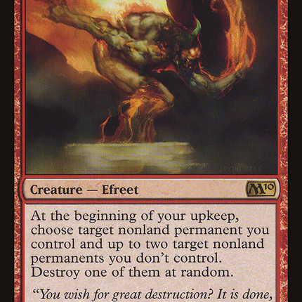 Capricious Efreet [Magic 2010]