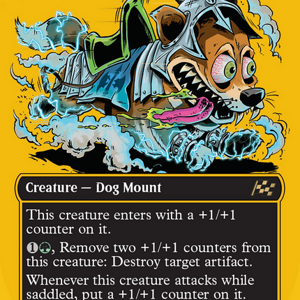 District Mascot (Borderless) (First-Place Foil) [Aetherdrift] Foil