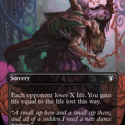 Exsanguinate (Borderless) [Commander Masters]