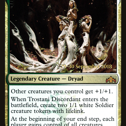 Trostani Discordant [Guilds of Ravnica Promos] Prerelease Foil