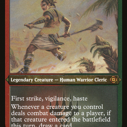 Samut, Vizier of Naktamun [March of the Machine: The Aftermath] Etched Foil