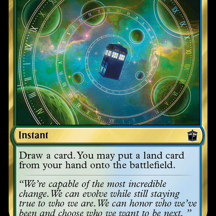 Growth Spiral [Doctor Who] Surge Foil