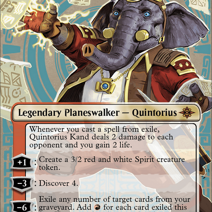 Quintorius Kand (Borderless) [The Lost Caverns of Ixalan]