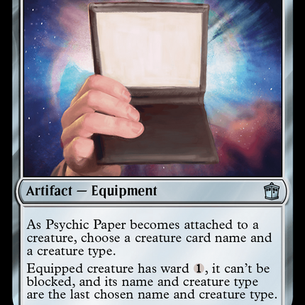 Psychic Paper [Doctor Who] Surge Foil