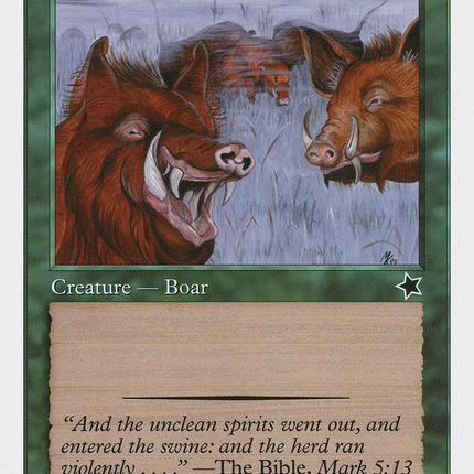 Durkwood Boars [Starter 1999]
