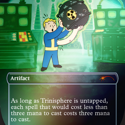 Trinisphere (Borderless) [Secret Lair Drop] Foil